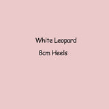 Veowalk Fashion Women Leopard Patent Leather Pumps Pointed Toe 8-12cm Stiletto Ultra High Heel Sexy Ladies Party Shoes Size34-43