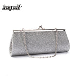 AEQUEEN Woman Party Evening Bags 2018 Silver Wedding Handbag Women Bling Bling Clutch Shoulder Bags Banquet Glitter Hand Bag