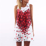 2019 New Summer Dresses Fashion Women Clothing Robe Sexy Cartoon Bodycon Miki Print O-Neck Mini Casual Sheath Dresses Vestidos