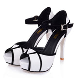 Fashion women summer high heels sandals platform peep toe sandals sexy women summer shoes
