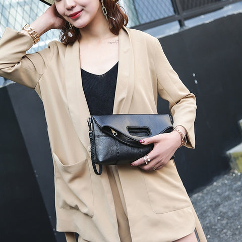 HOCODO 2018 Fashion Shoulder Handbags Ladies' Clutch Purse Female Party Evening Clutch Bags For Women Business Hand Bag