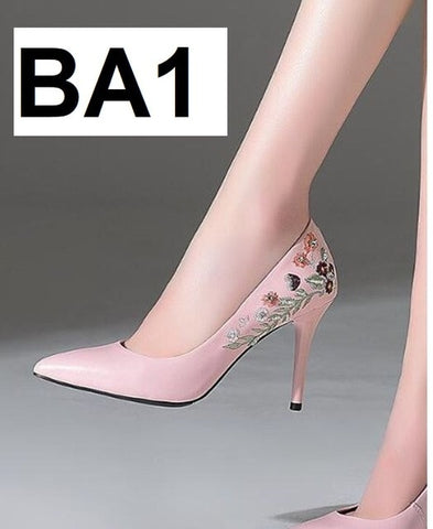 ZOUDKY 2018 south korean style Single shoes Shallow mouth Sharp head High-heeled shoes Fine heel sexy  shoes