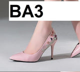 ZOUDKY 2018 south korean style Single shoes Shallow mouth Sharp head High-heeled shoes Fine heel sexy  shoes