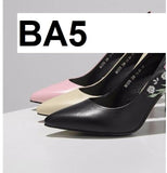 ZOUDKY 2018 south korean style Single shoes Shallow mouth Sharp head High-heeled shoes Fine heel sexy  shoes