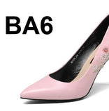 ZOUDKY 2018 south korean style Single shoes Shallow mouth Sharp head High-heeled shoes Fine heel sexy  shoes