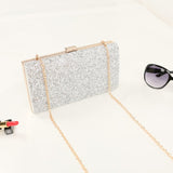 LYKANEFU Luxury Evening Bag Box Clutch Purse Women Bag Diamonds Day Clutches Ladies Wedding Hand Bag With Chain Shoulder Bags