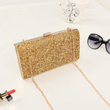 LYKANEFU Luxury Evening Bag Box Clutch Purse Women Bag Diamonds Day Clutches Ladies Wedding Hand Bag With Chain Shoulder Bags