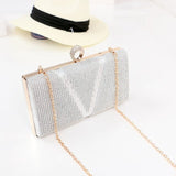 LYKANEFU Luxury Women Evening Bags Frame Day Clutches Chain Shoulder Hand Bags For Party Wedding Purse Box Clutch Bag for Phone